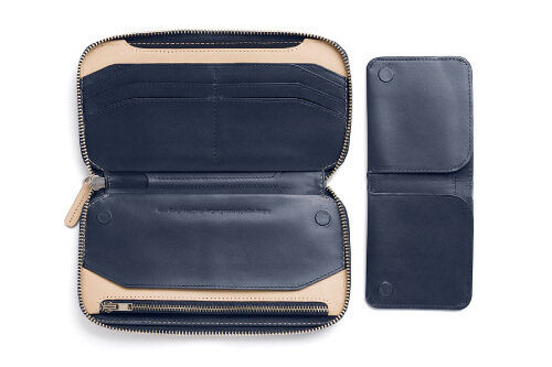 Bellroy Carry Out Wallet ブルースティールの写真