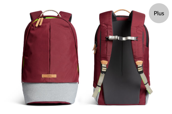 Bellroy Classic Backpack Plus ネオンカベルネの写真