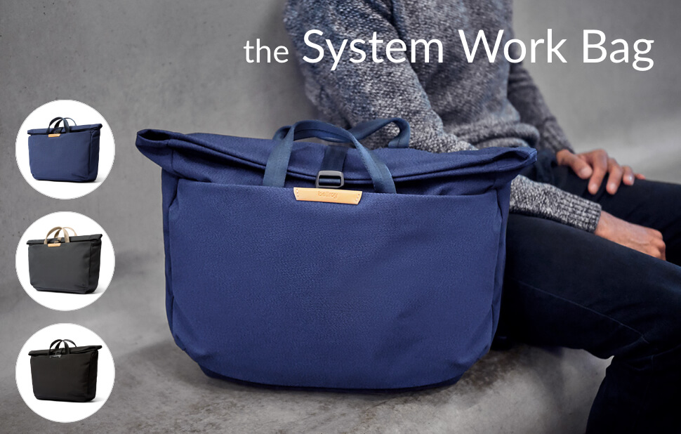 Bellroy System Work Bag InkBlueとカラーバリエーションの商品サムネイル画像。