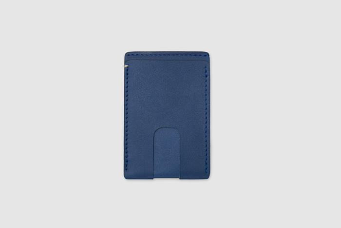 Anson Calder Card Wallet with Cash Pocket Cobalt Blue(コバルトブルー)
