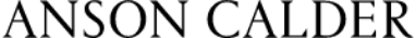 ANSON CALDER Logo